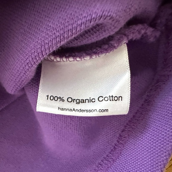 Hanna Andersson Purple Polo & Under Armour Black Polo Size 7 - Picture 8 of 8